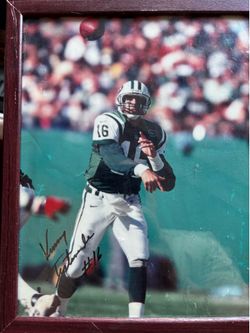 Vinny Testaverde autograph