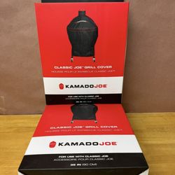 Kamado Joe 32-in W x 48-in H Black Kamado Grill Cover 