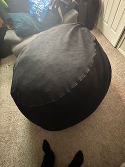 Large Black Bean Bag Chair