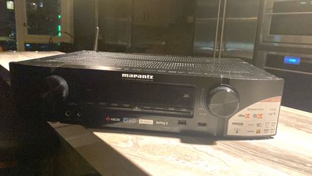 Marantz NR1710 slim 7.2-channel AV surround receiver for home theater and music