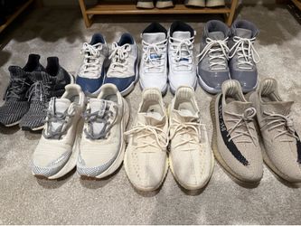 Men’s Jordan’s, Yeezy ultraboost shoes