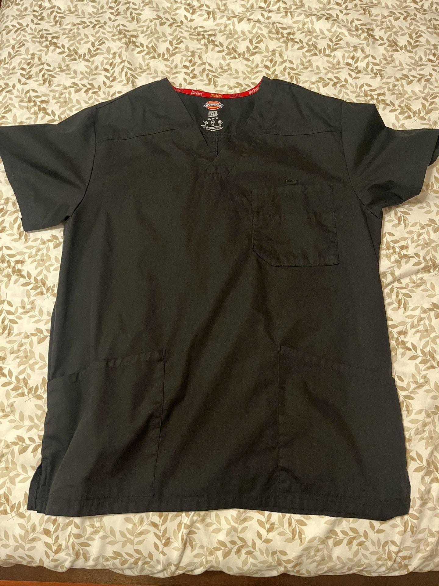 Matching Scrub Set Dickies Men Black Top M Bottoms S