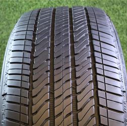 275/50R22 Bridgestone Alenza Sport A/S with 90% Tread 8/32 111H sKU 27826 Road Force Balancing