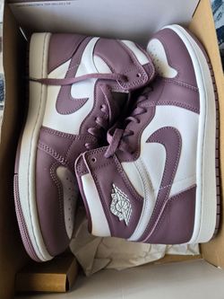 Jordan Retro 1 Nike Mauve Shoes