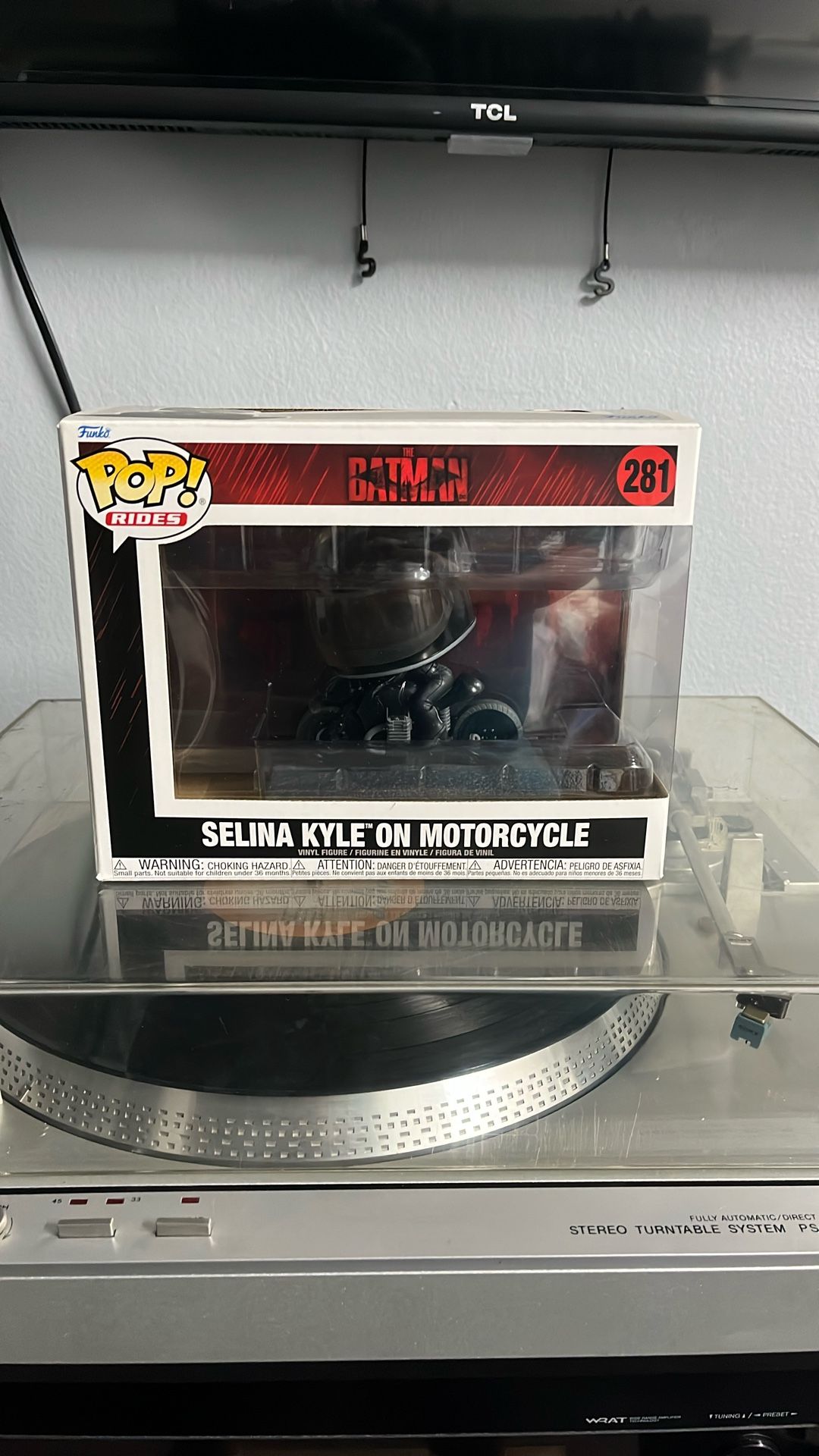 Selina Kyle On Motorcycle Funko POP