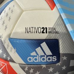 Nativo MLS Soccer Ball - New Condition 