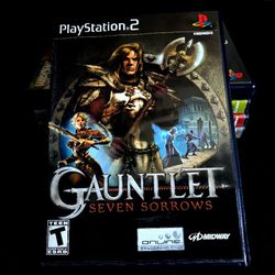 Gauntlet Seven Sorrows PS2 *Complete With Manual*