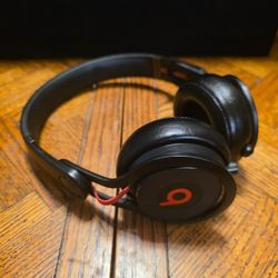 Beats by Dr. Dre Mixr On-Ear Wired Headphones - Black/Red