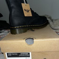 Dr. Martens Faux Fur Boots 