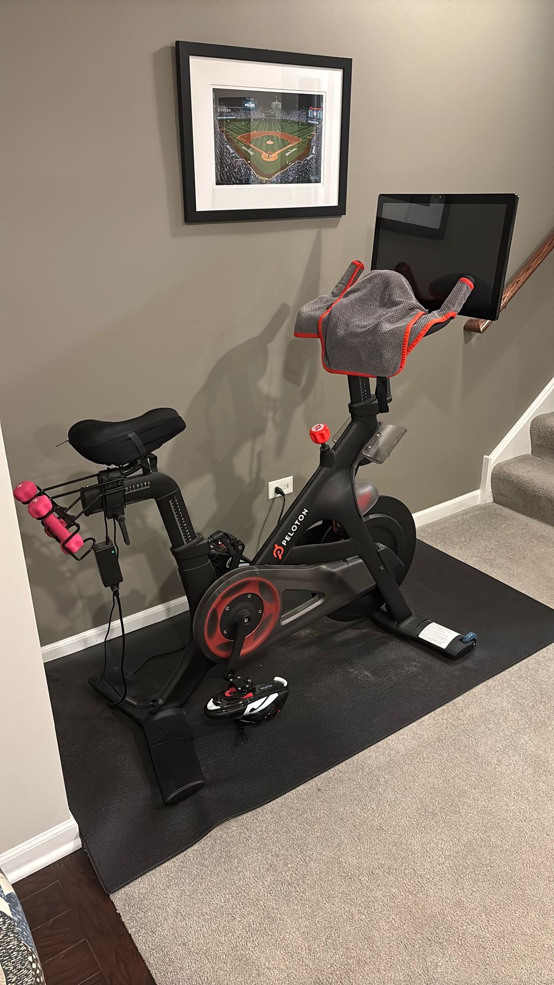 Peloton exercise bike