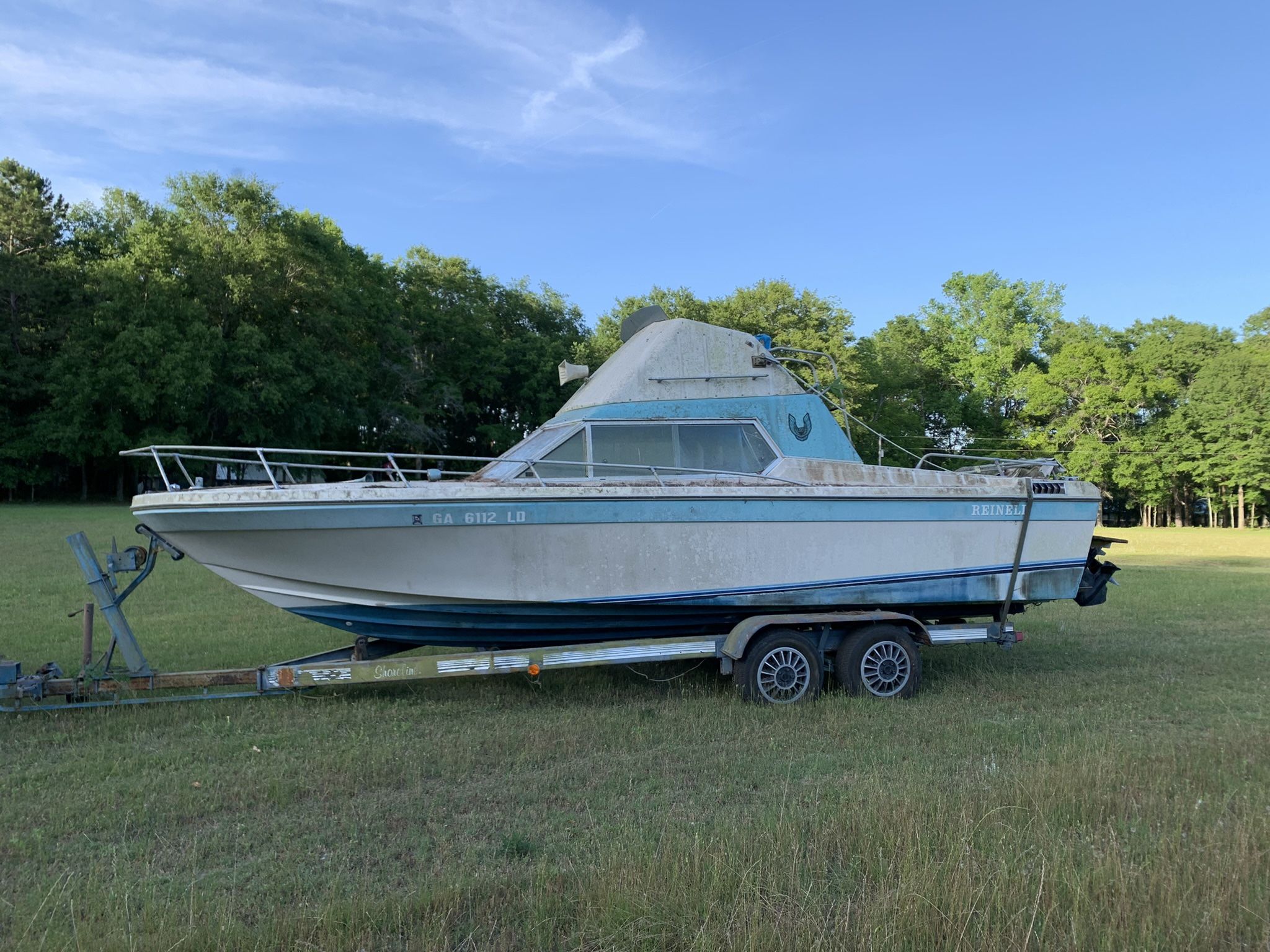 1974 Reinell Cabin Cruiser 24”