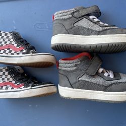 Lot of kids shoes  7.5 C Vans and WH