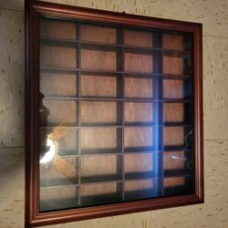 Brown Shot Glass Holder