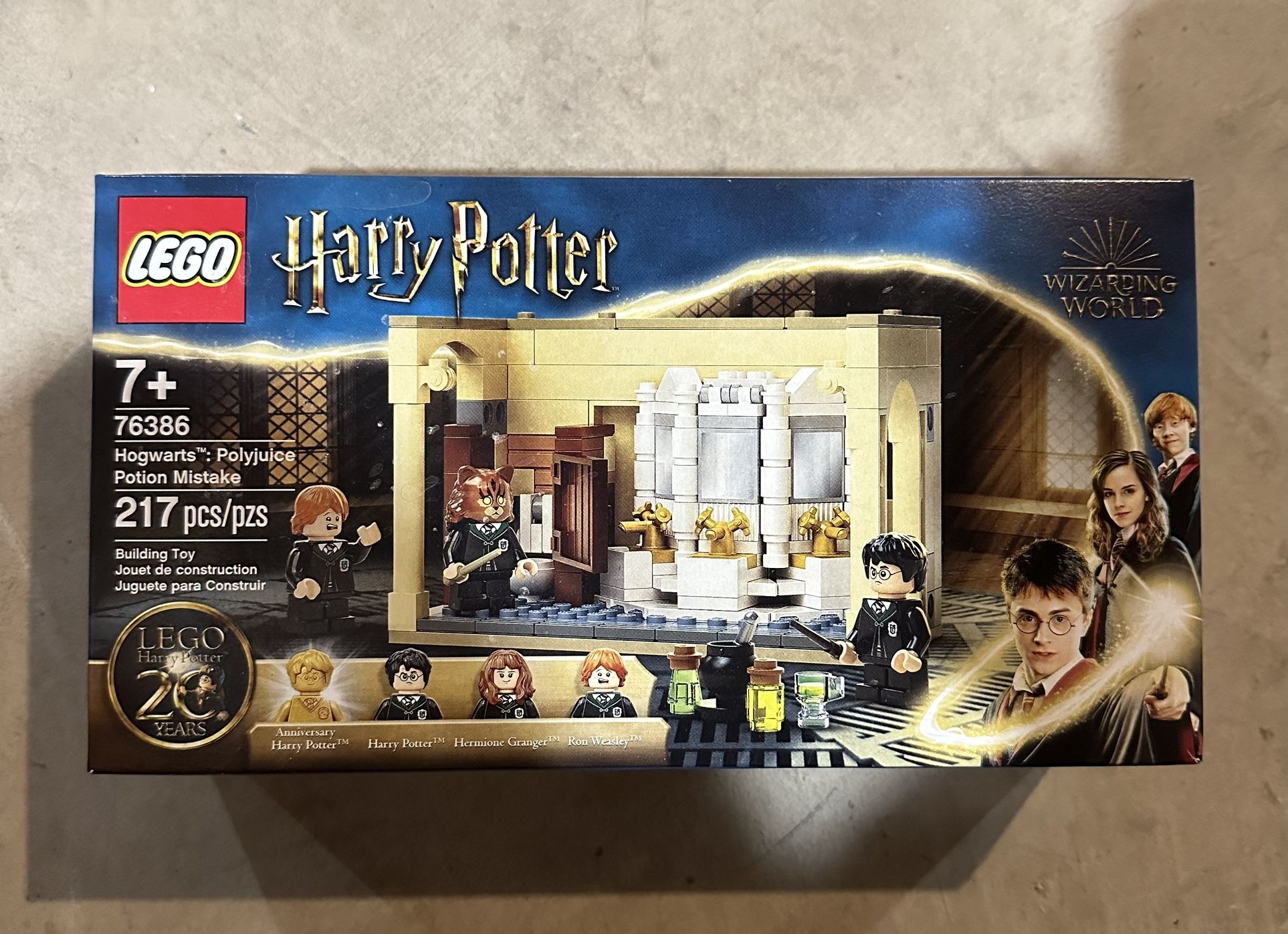 Brand New *Retired* LEGO Harry Potter Hogwarts: Polyjuice Potion Mistake (Item #: 76386)