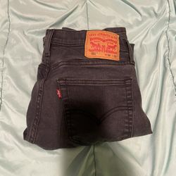 Black Levi’s 511 Jeans W32 L32