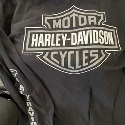 Harley Davidson, Long Sleeved Sweatshirt