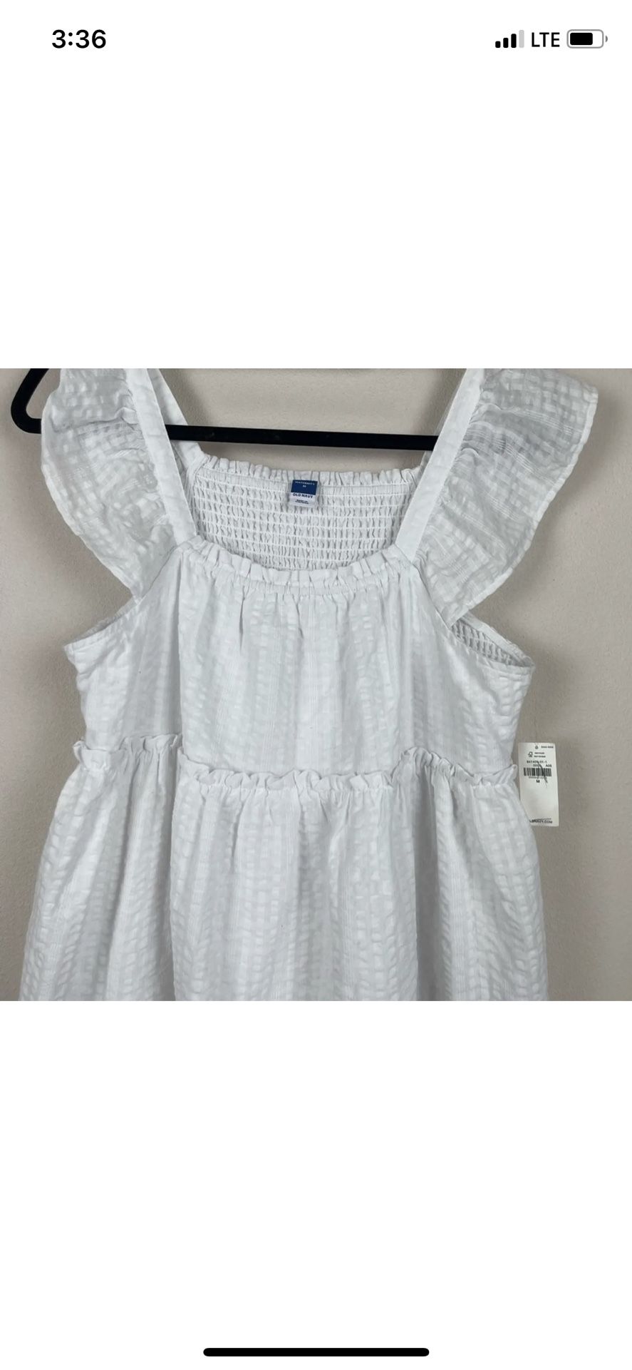Maternity White Dress
