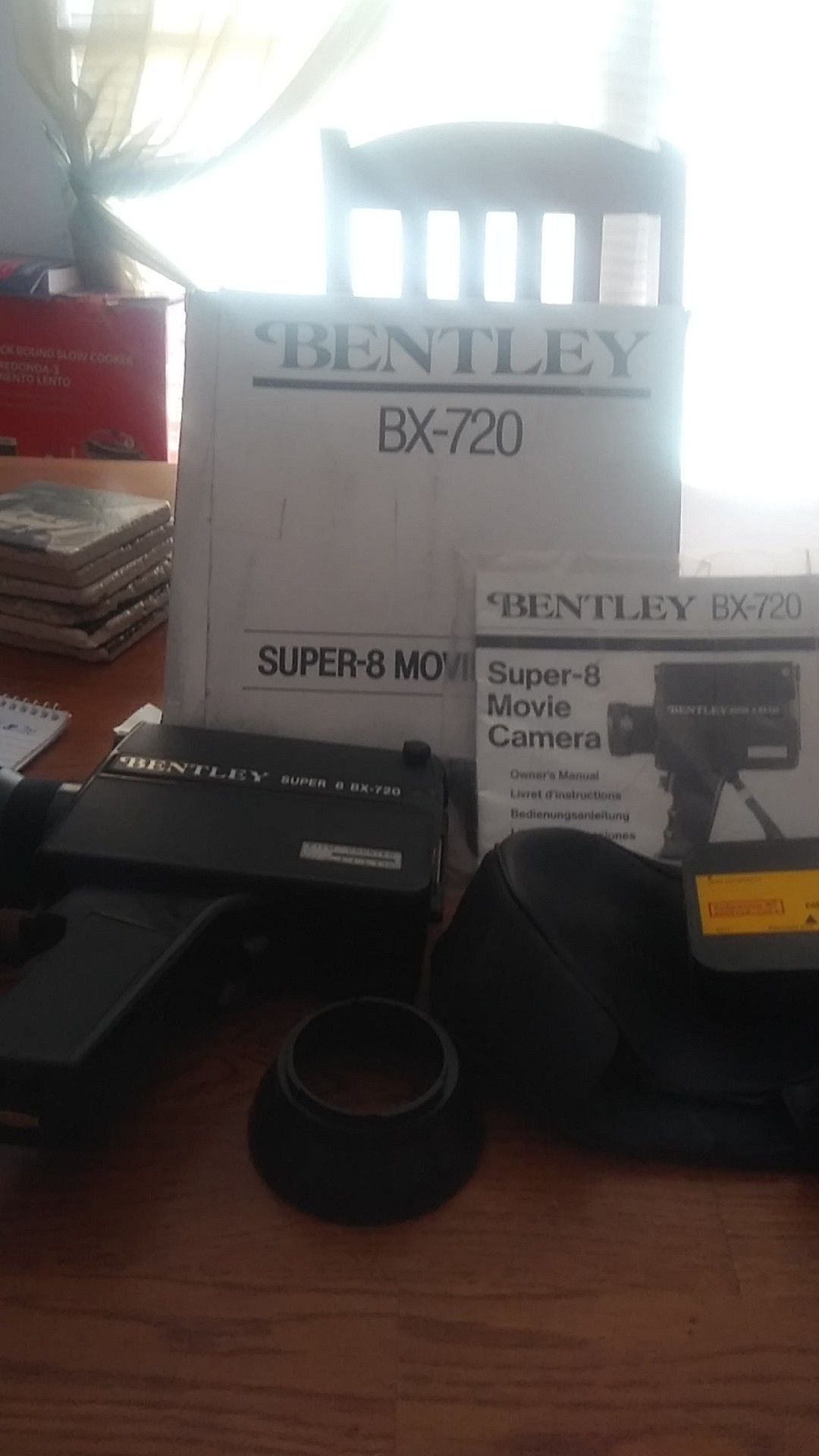 Bentley BX-720 SUPER 8 MOVIE CAMERA