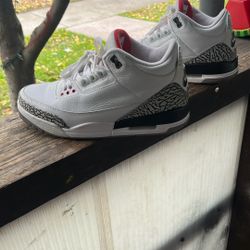 Jordan 3s Size 8 Men Good Condition 