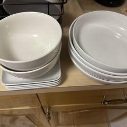 Set de platos de cerámica