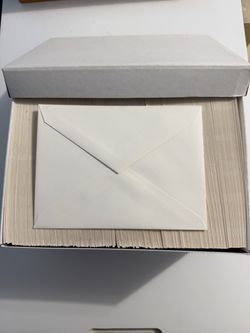 Bulk Box of Ivory Envelopes