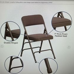 Folding Chairs - New