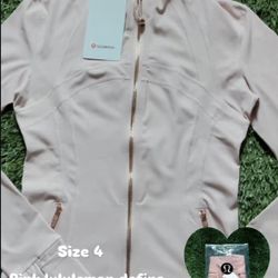 Pink define Lululemon Jacket