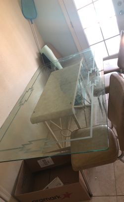 Large Glass Table Kitchen