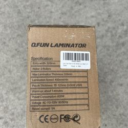 Laminating Machine — Won At A Party New 
