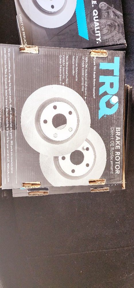 TRQ Brake Rotors (Direct OE Replacement)