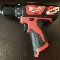 Milwaukee 2407-20 NEW M12 12V Li-Ion Cordless 3/8" Drill/Driver ~ Bare Tool ~