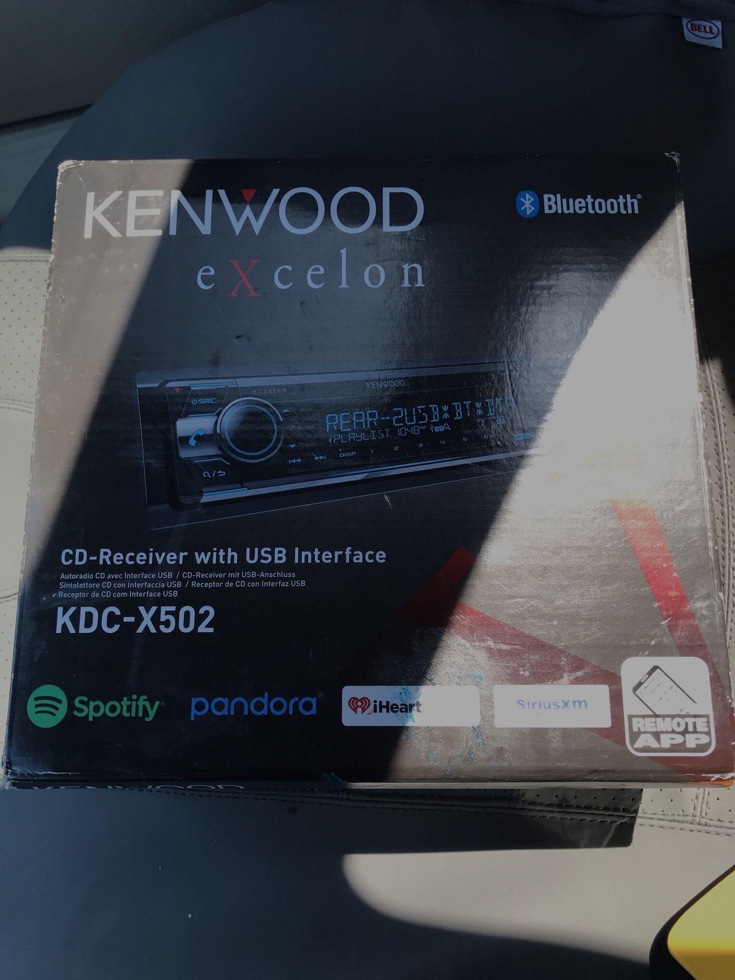 Brand new kenwood Bluetooth car stereo radio CD player with Bluetooth