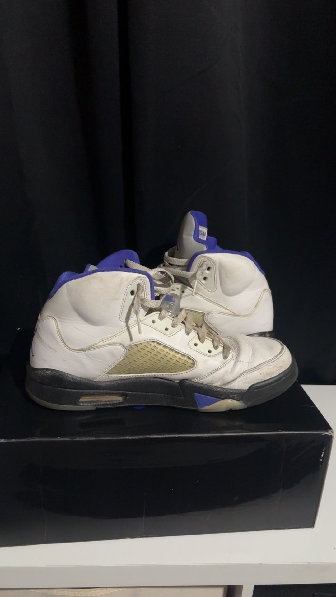 air jordan 5 concord white