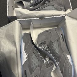 Jordan V 5 wolf grey sz 9