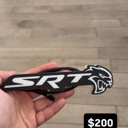 Dodge Hellcat Rgb Grille Badge 