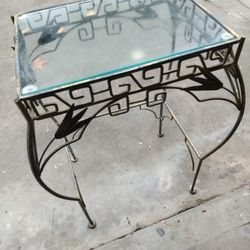 $30 Small Glass Side Table