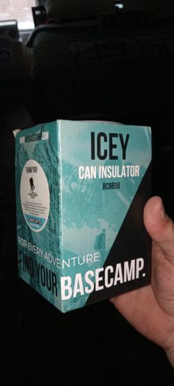 Brand New Never Used Factory Basecamp Can Or Bottle Insulator Deal 