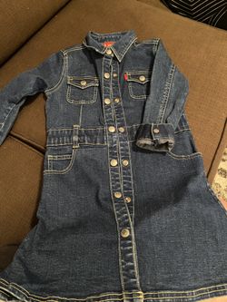 Blue Jean Toddler  Dress 