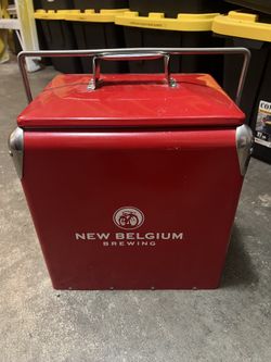 New Belgium mini cooler