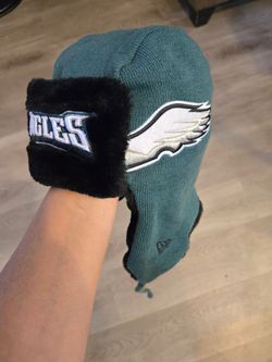 Nfl eagles trapper hat