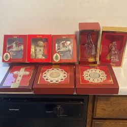 Lennox,Spode,  Christmas ornaments. $10 each.