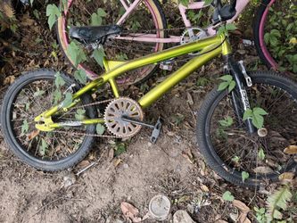 Chaos BMX Bike Yellow-Green