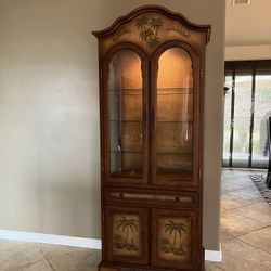 Display Cabinet With Storage - Tropical Design