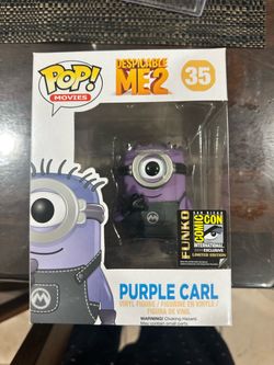 Funko Pop! Despicable Me 2 Purple Carl #35 SDCC 2014