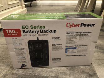 CyperPower EC Eric Battery Backup 750VA 750 Watts