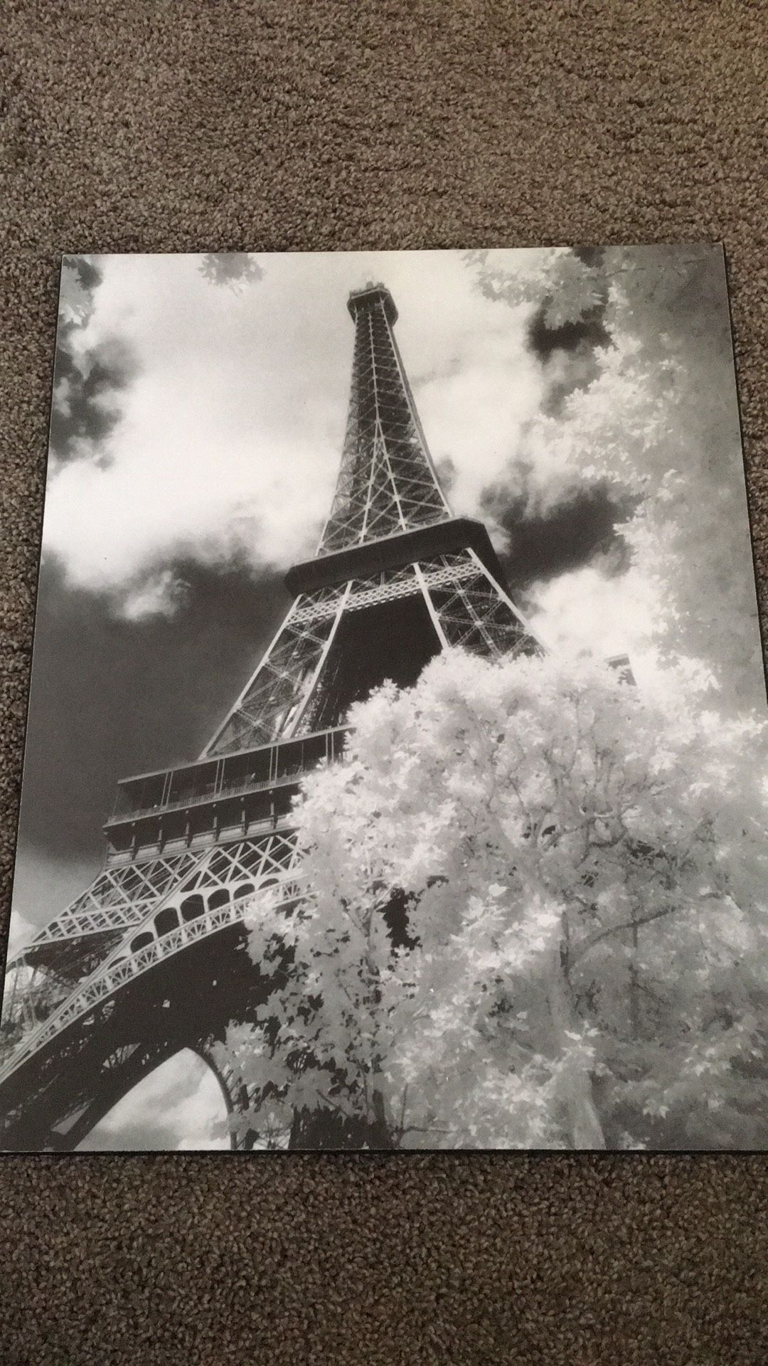Eiffel Tower painting