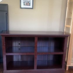 Wood Bookshelf (4 adjustable shelves)
