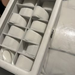 White Watch Case