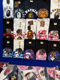 A Bathing Ape BAPE Graphic T-Shirts Lot 3x100
