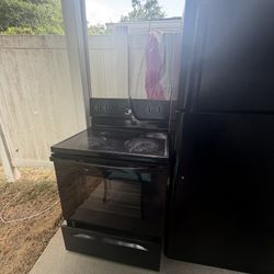 Used Fridge And Stove, Can Be Sold Together Or Separate. 